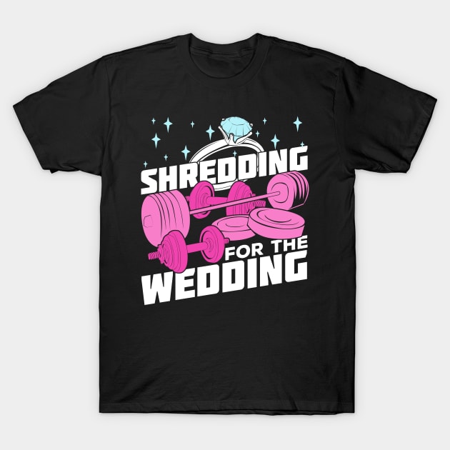 Shredding For The Wedding T-Shirt by Dolde08